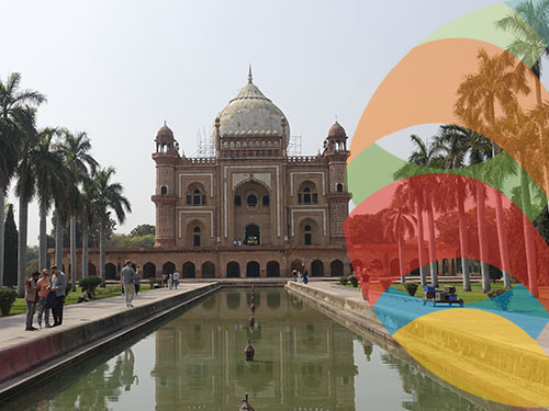 Safdarjung's tomb de Delhi